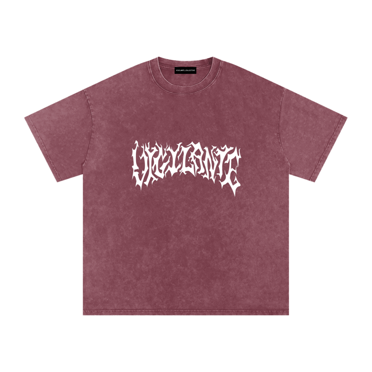 "Scars of Labour" Acid Wash Oversized Cotton T-Shirt