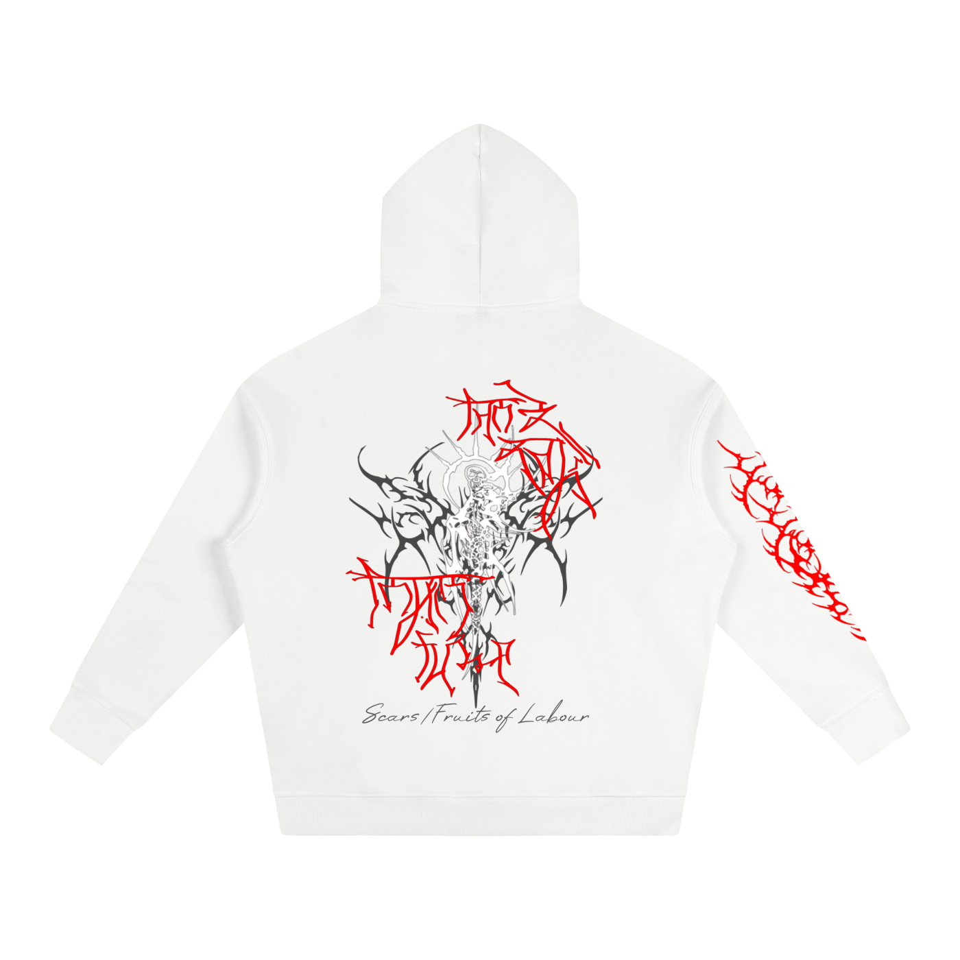 Scars of Labour Fleeced Hoodie