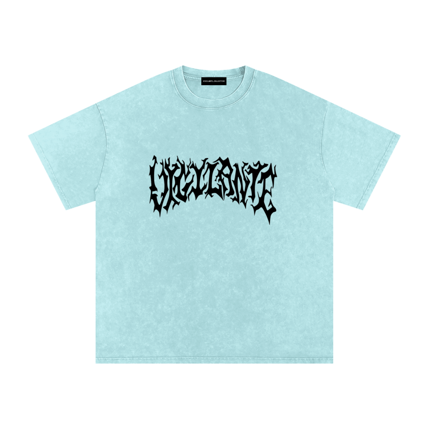 "Scars of Labour" Acid Wash Oversized Cotton T-Shirt