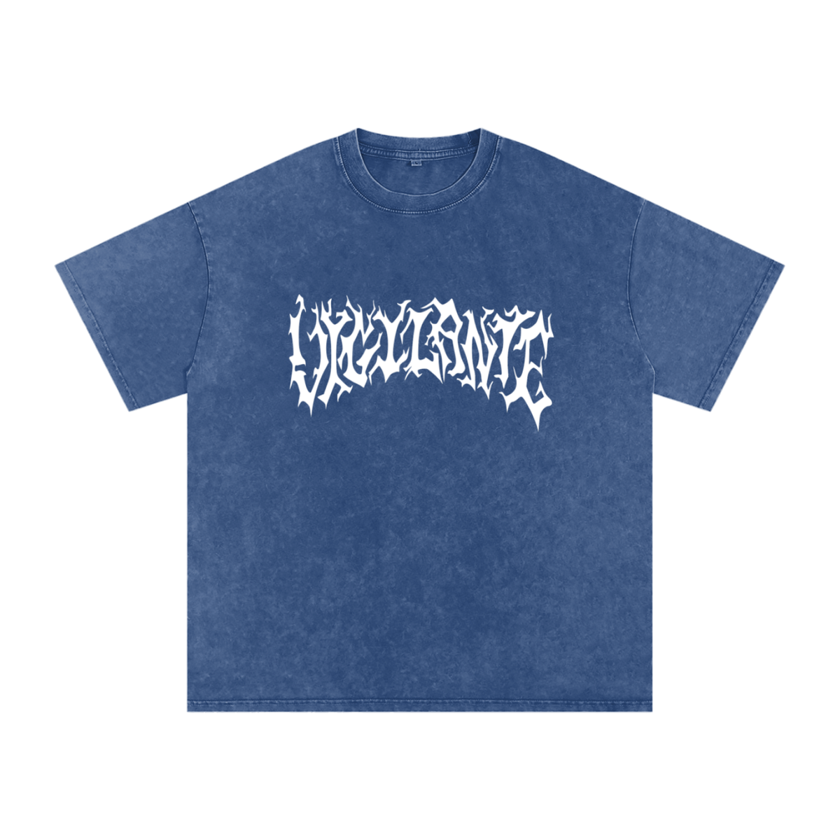 "Scars of Labour" Acid Wash Oversized Cotton T-Shirt