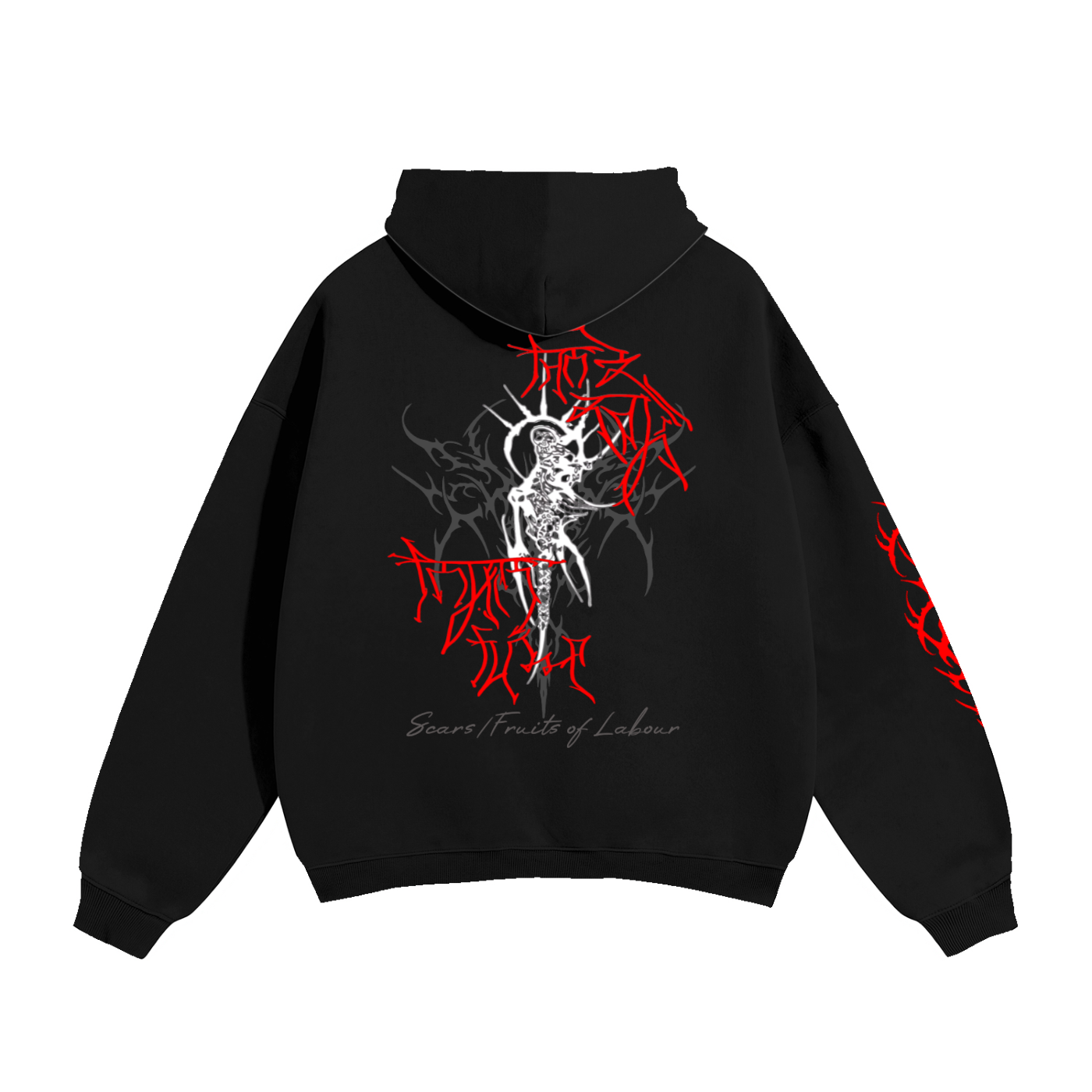 Scars of Labour Fleeced Hoodie