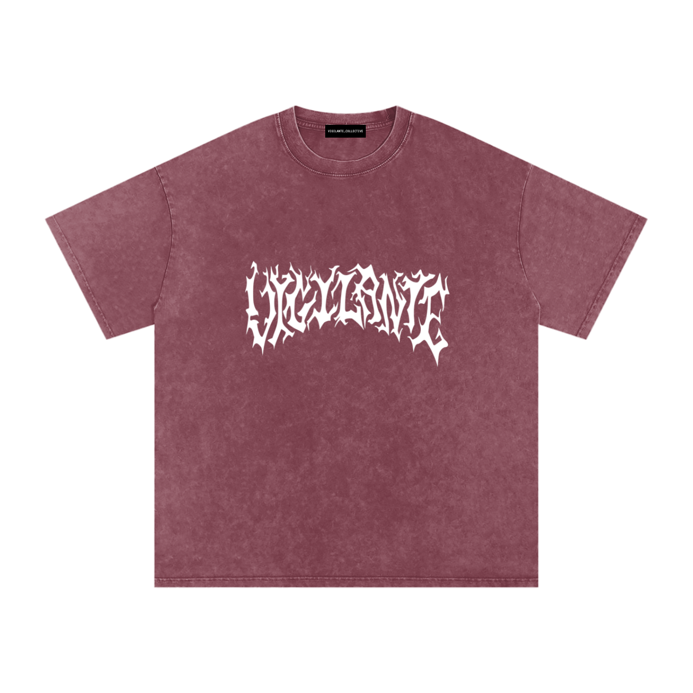 "Scars of Labour" Acid Wash Oversized Cotton T-Shirt